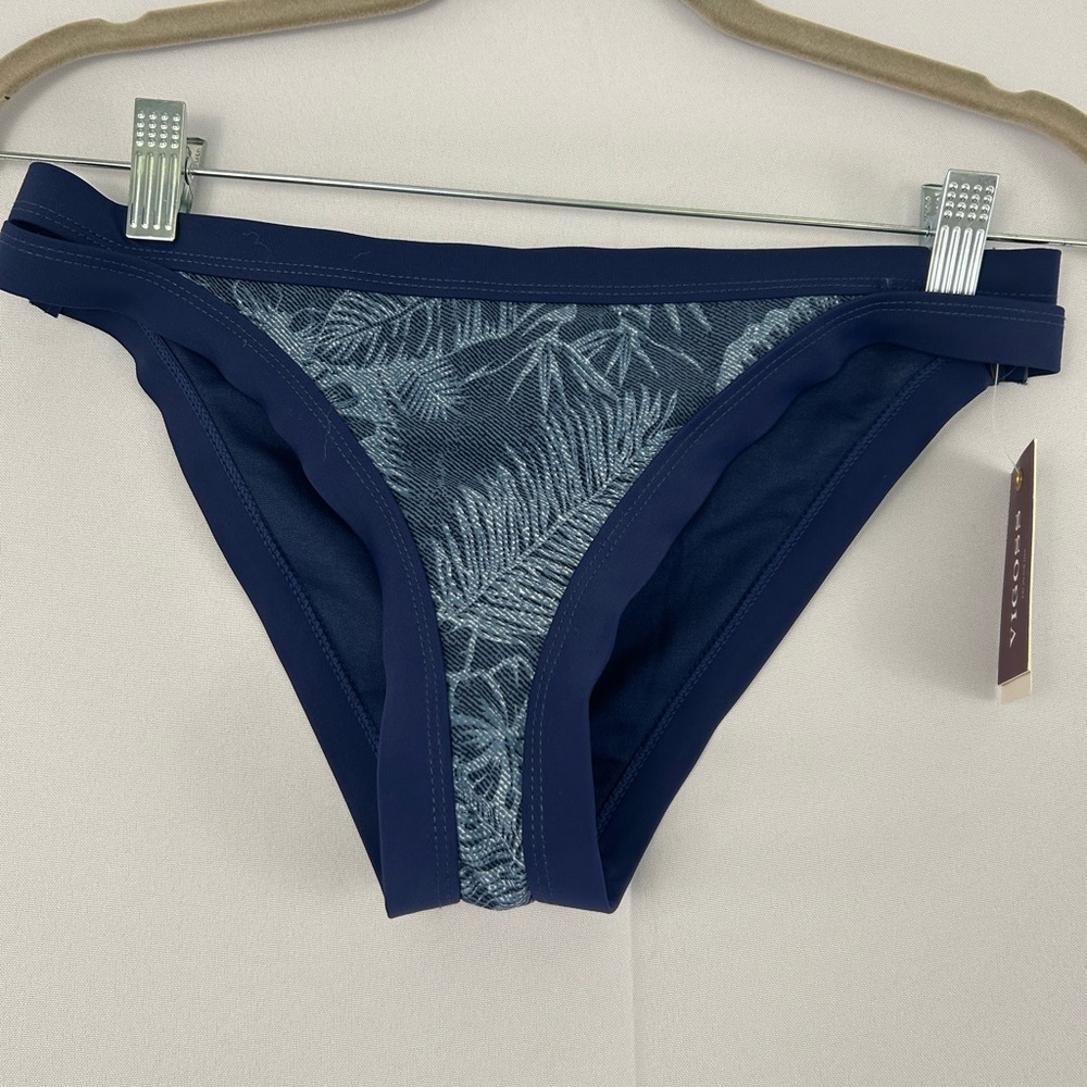 Gorgeous denim blue bikini bottom
